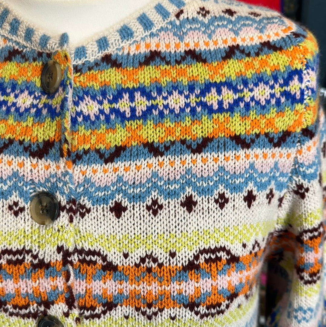 New Eribe Kinross Cardigan In Tulip