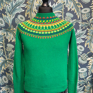 SALE Harley of Scotland Fairisle In Jungle