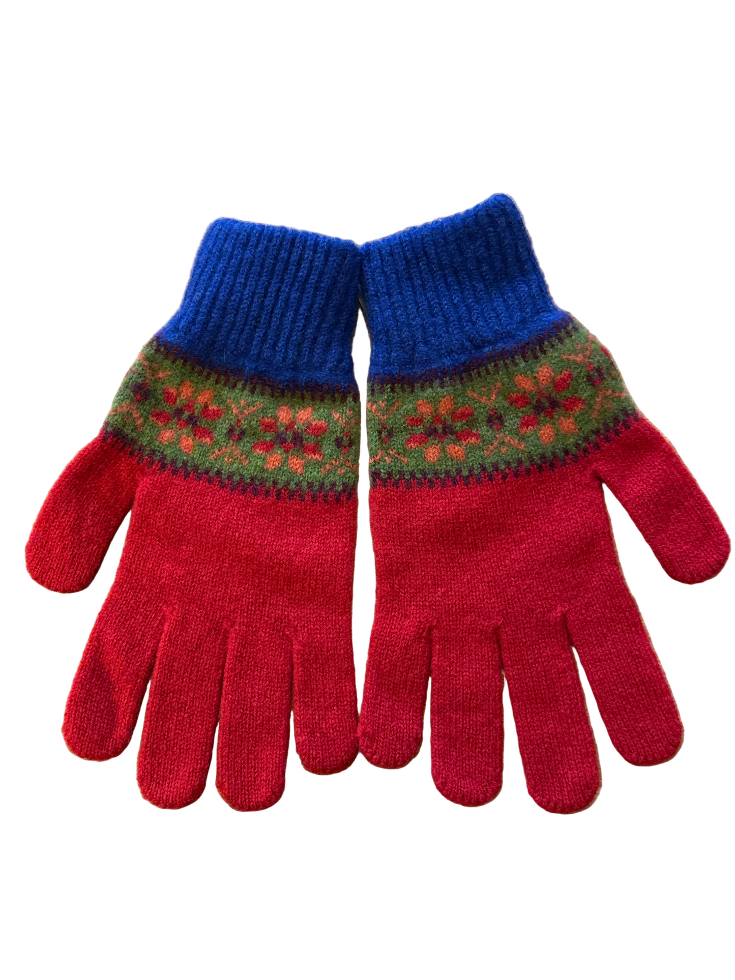 Green Grove Weavers Islay Gloves In Holly