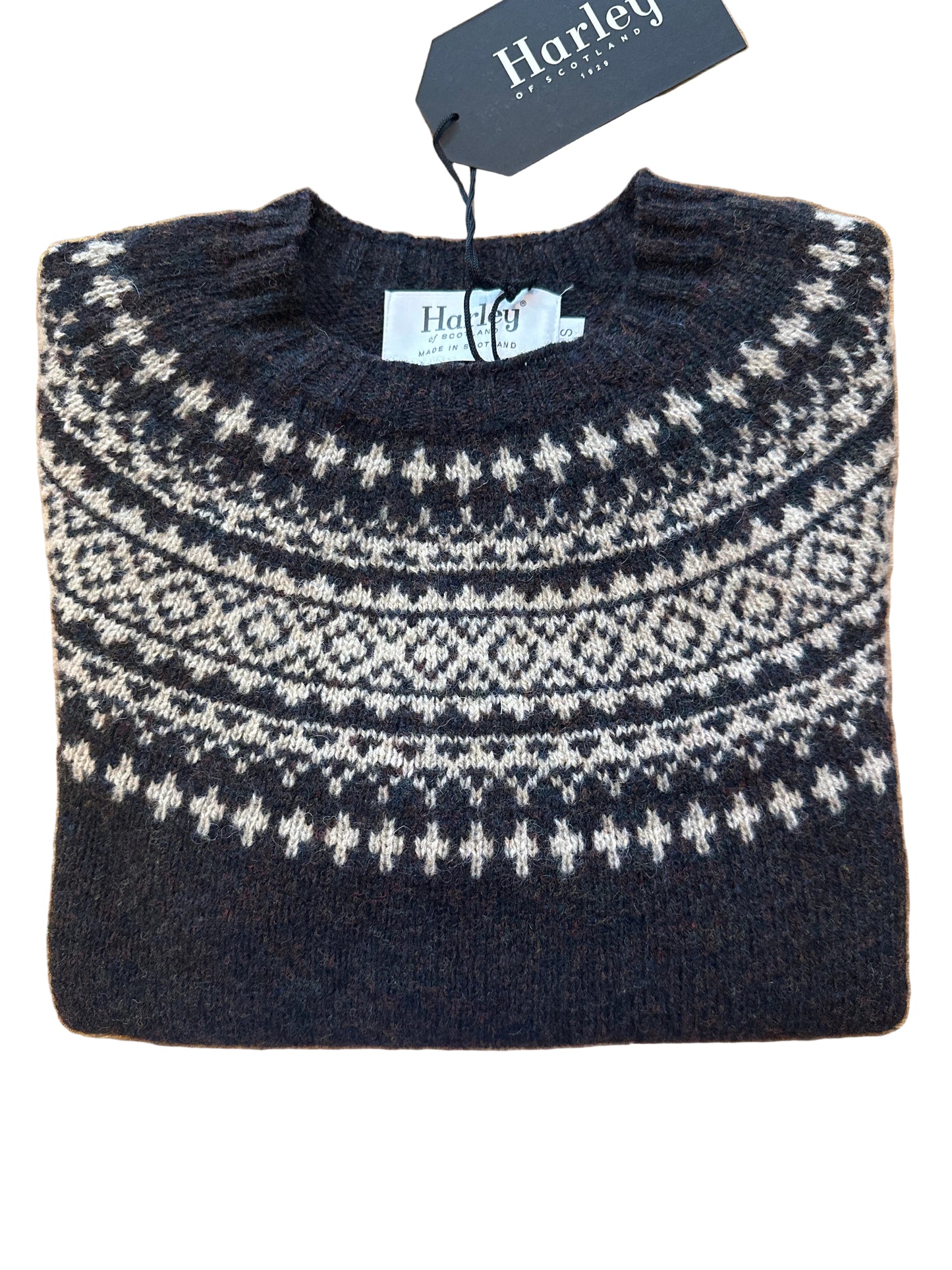 New Harley Of Scotland Fairisle In   Volcano