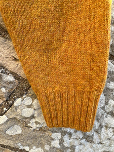 Harley Of Scotland Fairisle Cardigan In Cummin