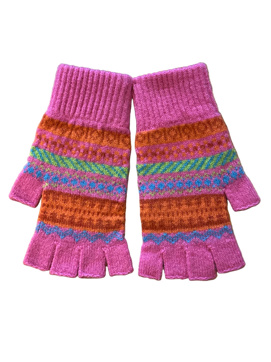 Green Grove Weavers Staffa Fingerless Glove in Potpourri
