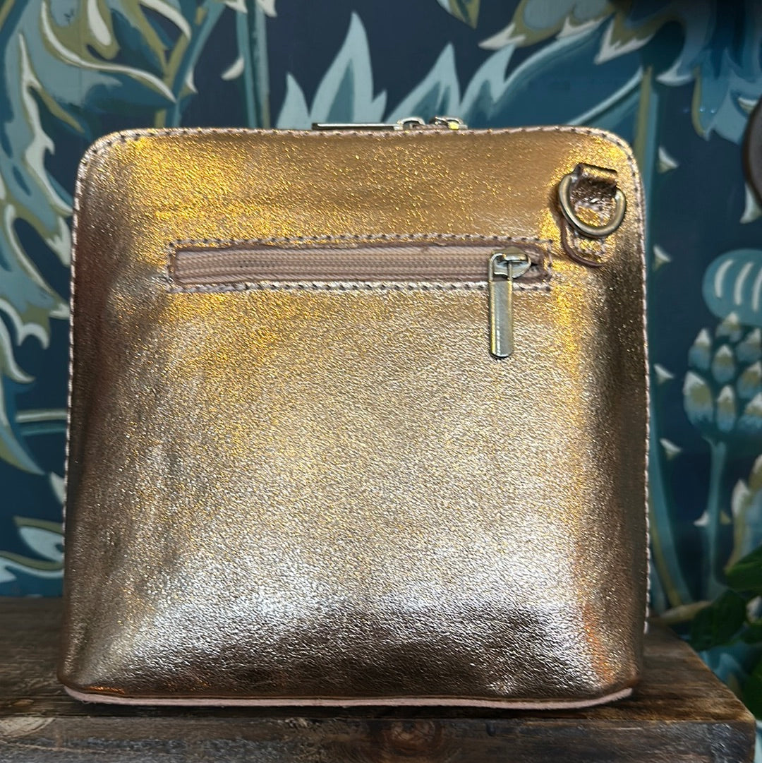 Stylish Leather Across Body Bag