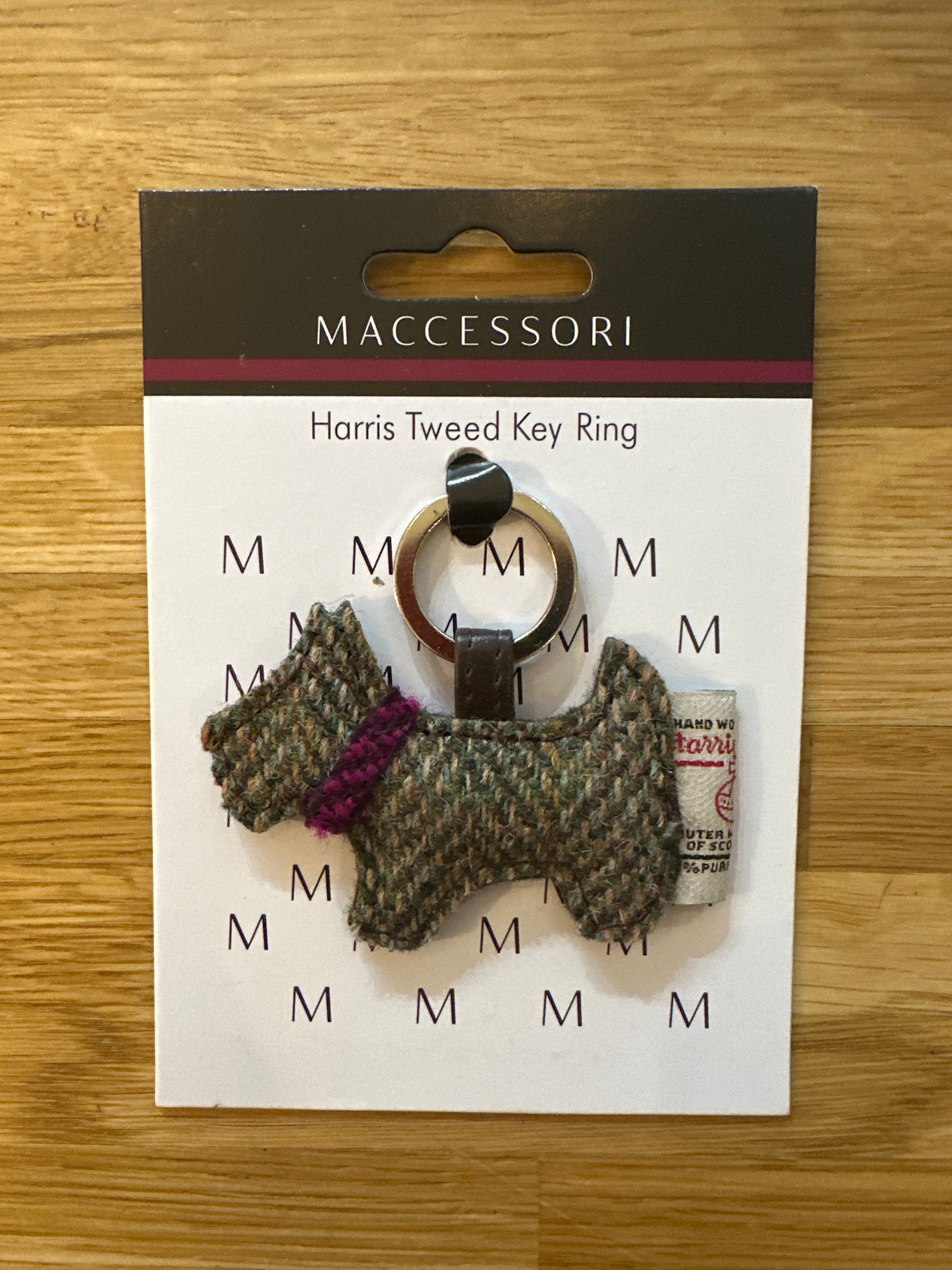 Harris Tweed Scotty Dog Keyrings