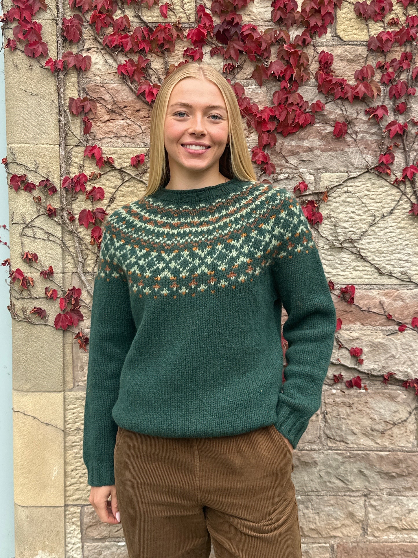 New Harley Of Scotland Chunky Knit In Canna