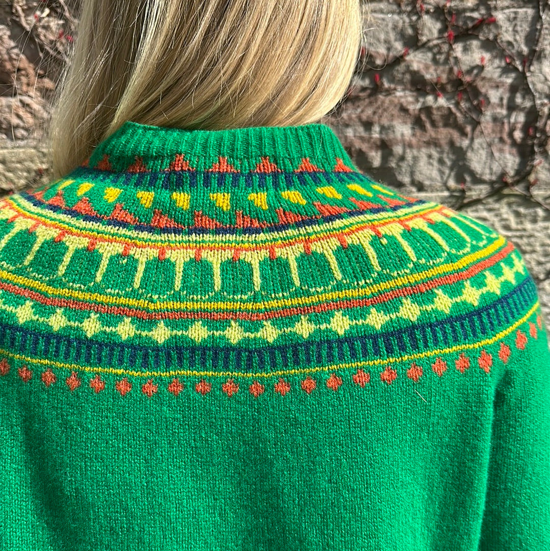 SALE Harley of Scotland Fairisle In Jungle