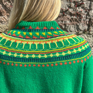 SALE Harley of Scotland Fairisle In Jungle