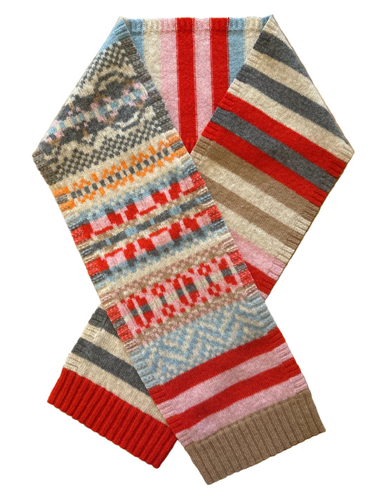 New Stobo Graffiti Mini Scarf In Dapper