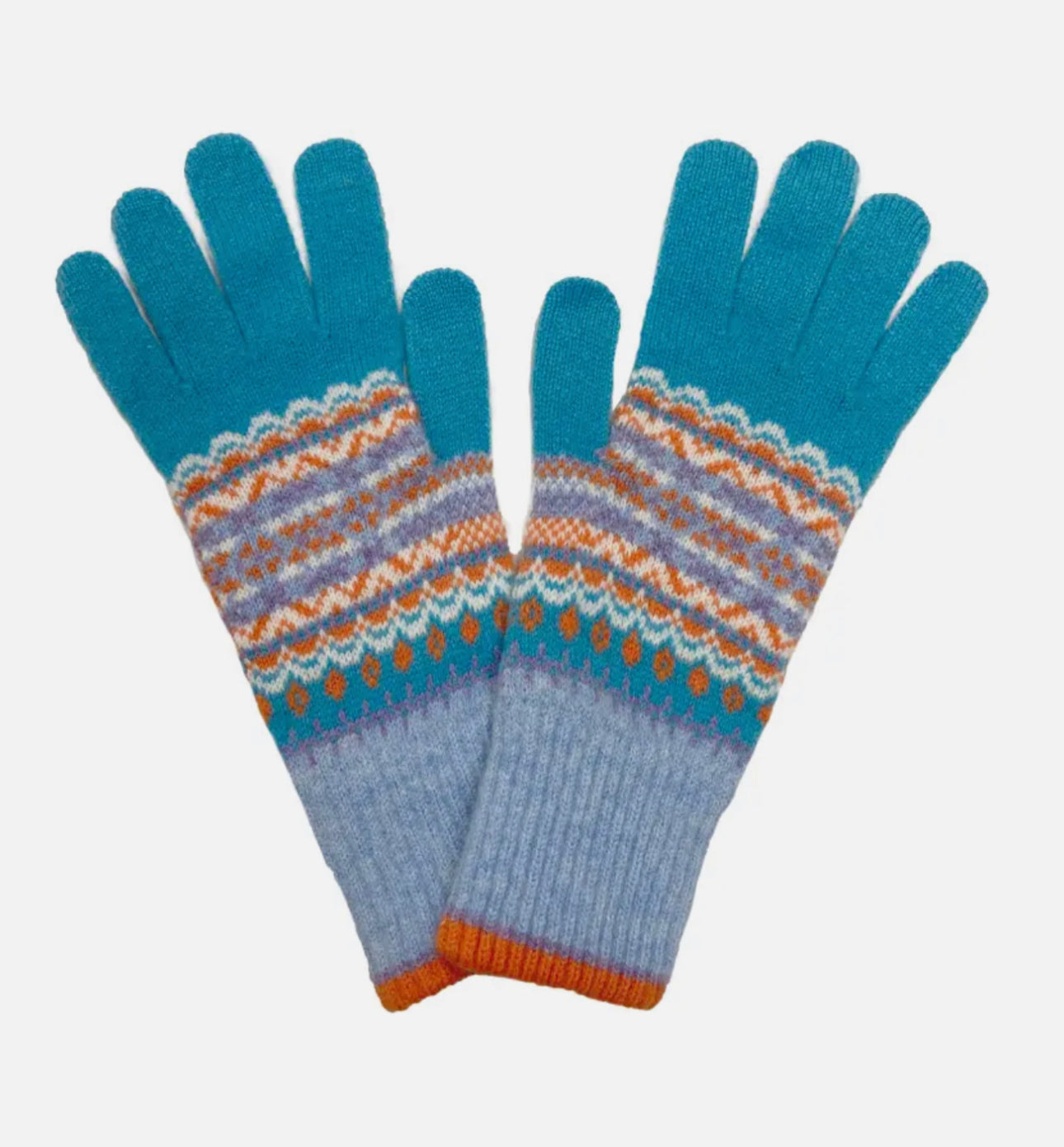 Eribe Knitwear Alloa Glove G4207 In Blue Iris