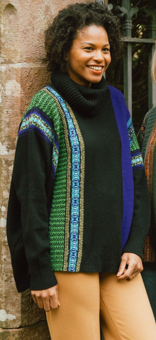 Eribe Montrose Cowl Sweater In Sirius