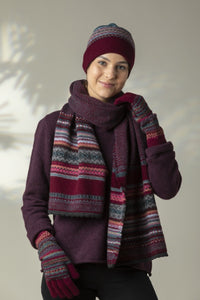 Eribe Alpine Turn Up Hat In Velvet