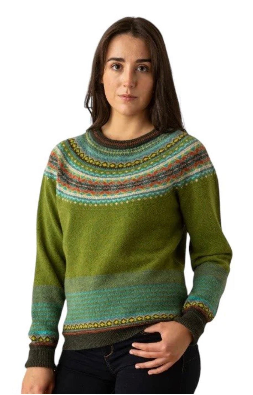 SALE Eribe Alpine Sweater In Moss