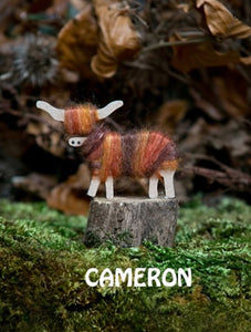 Hairy Coo Scottish Brooch