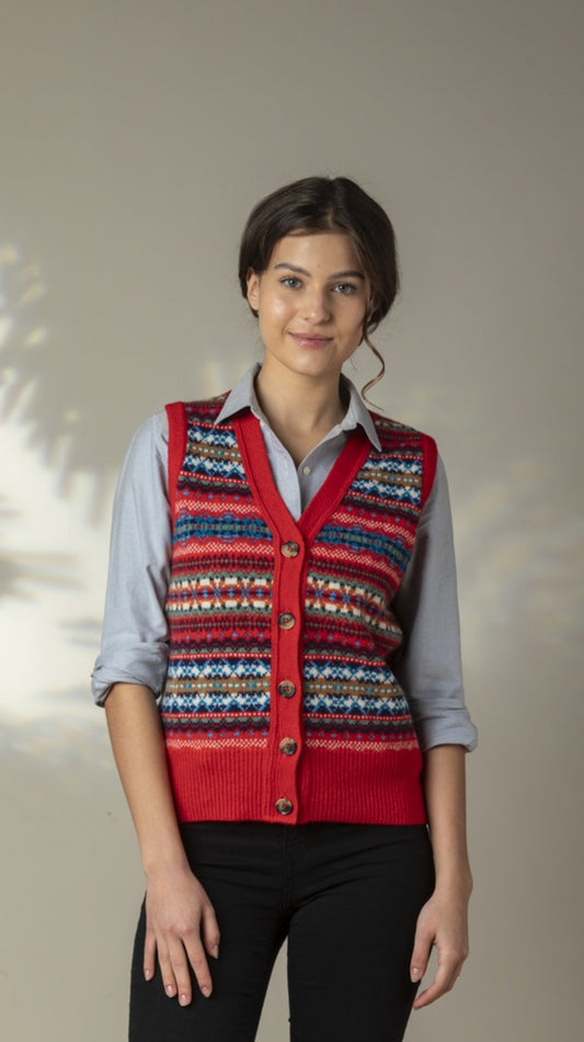 New Kinross Waistcoat In Onyx