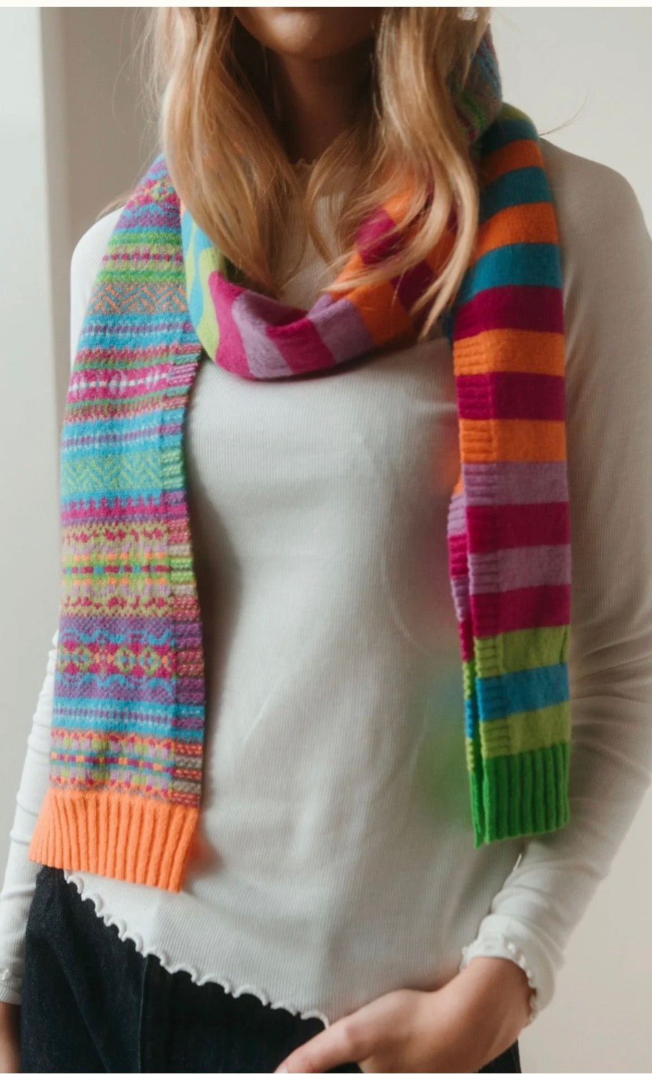 New Eribe Stobo Scarf In Crackin