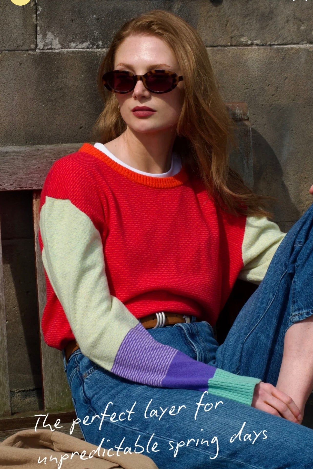 New Eribe Melrose Tweed Sweater In Fraser