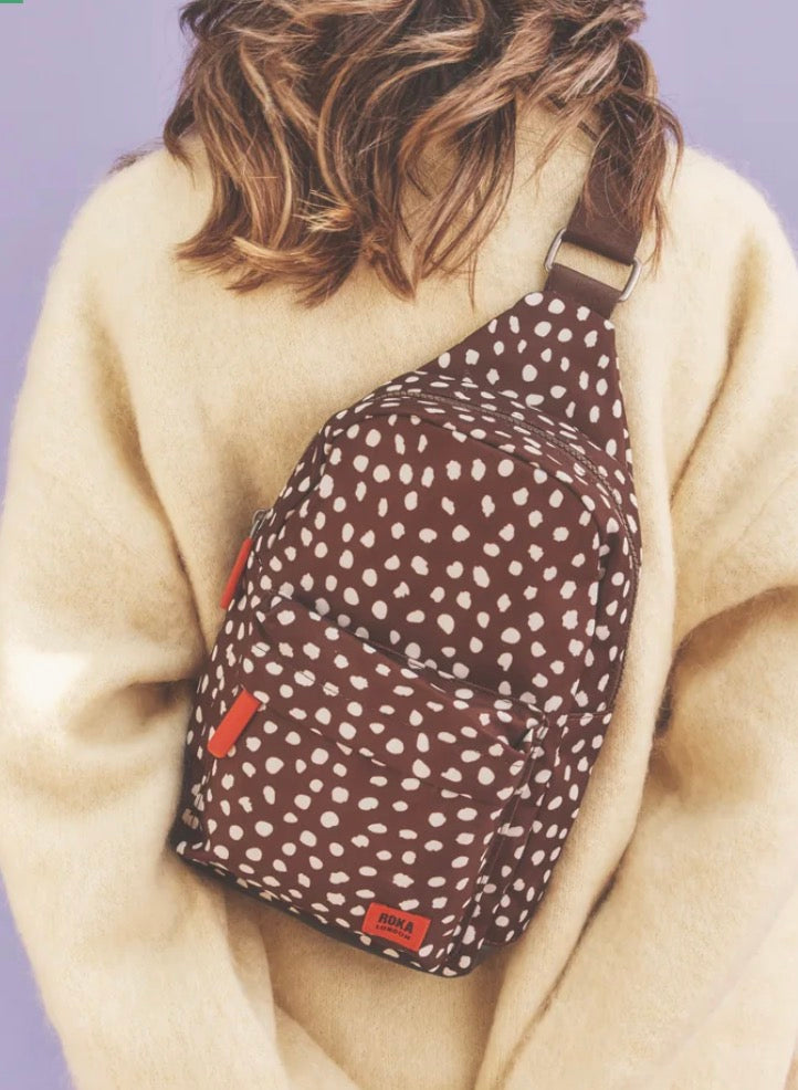 New ROKA Willesden B In Brown Dot
