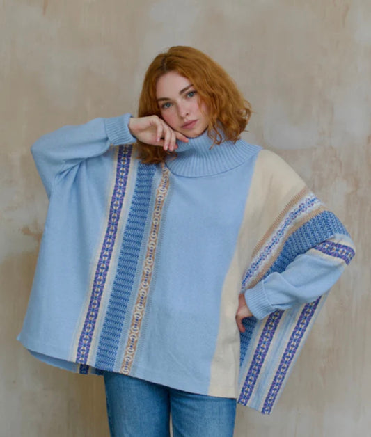 New Eribe Montrose Cowl Sweater In Robyn