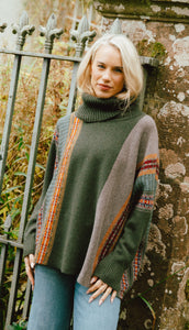 Eribe Montrose Cowl Sweater In Bracken