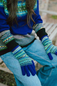 Eribe Alpine Sweater Fairisle In Sirius