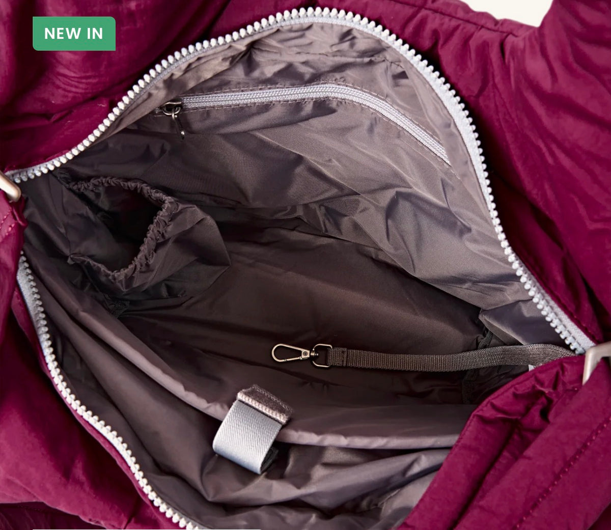 New Oxford Shoulder Bag In Merlot