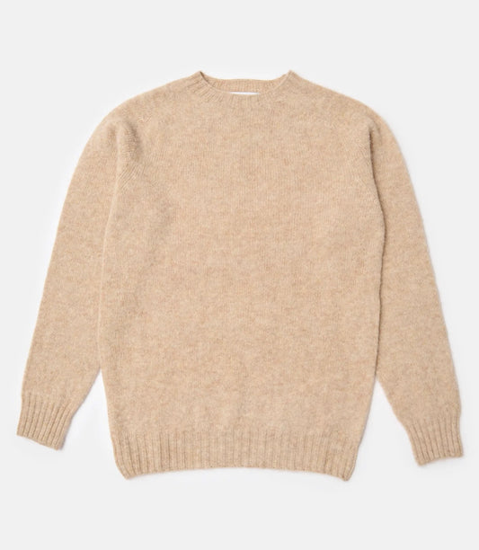 New Harley Of Scotland Crew Neck Sweater In Calico