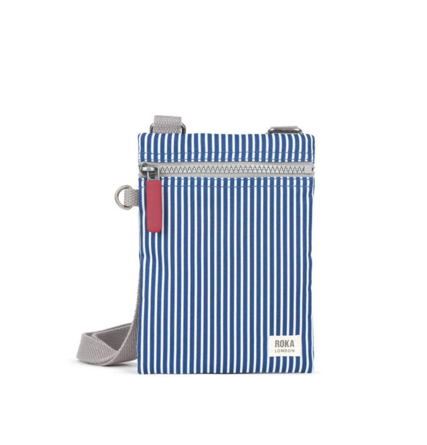 Roka Chelsea Across Body Bag Blue Hickory