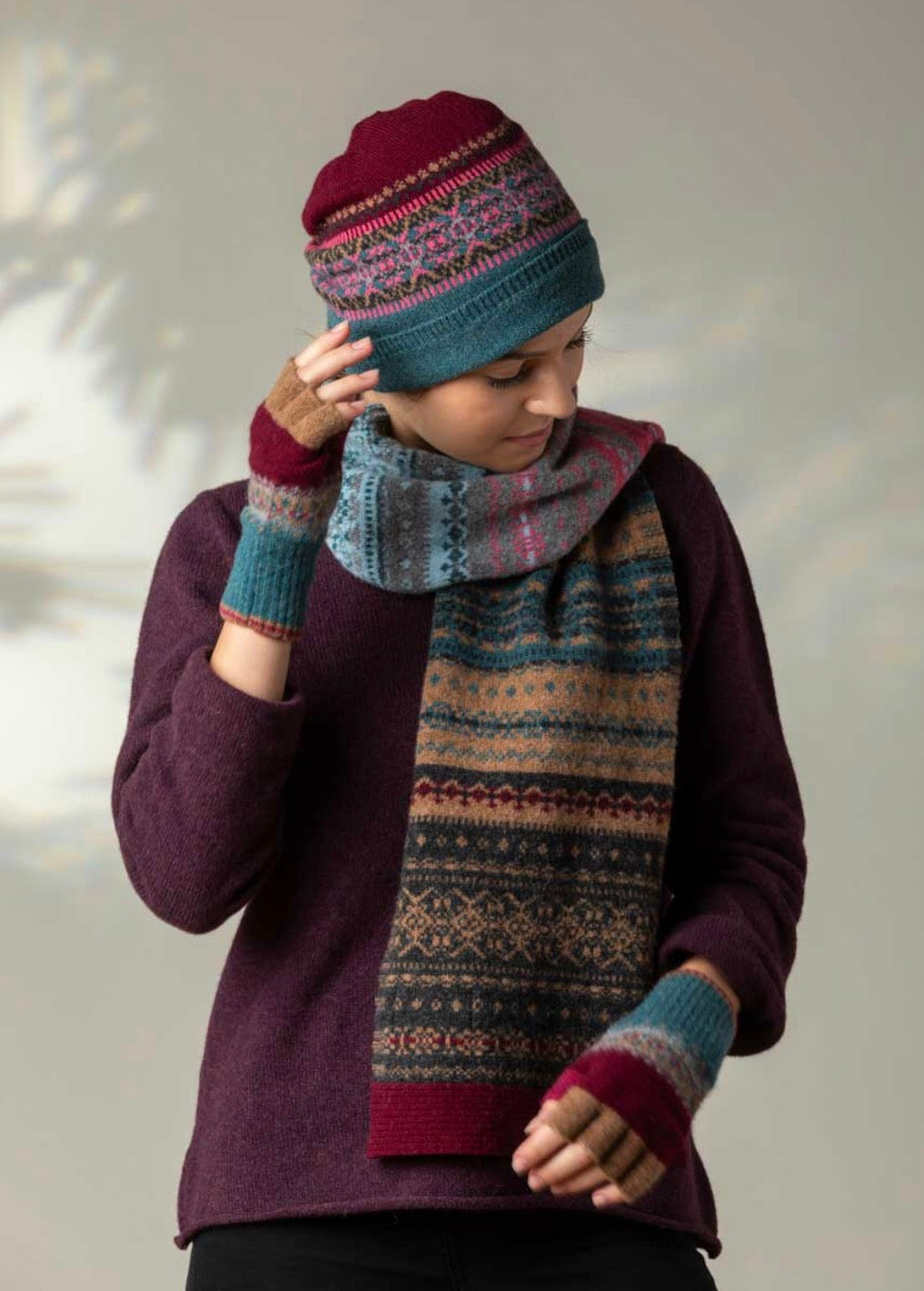 New Eribe Alloa Beanie In Velvet