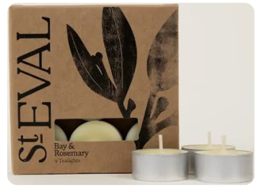 St Eval Gift Boxed Tealights