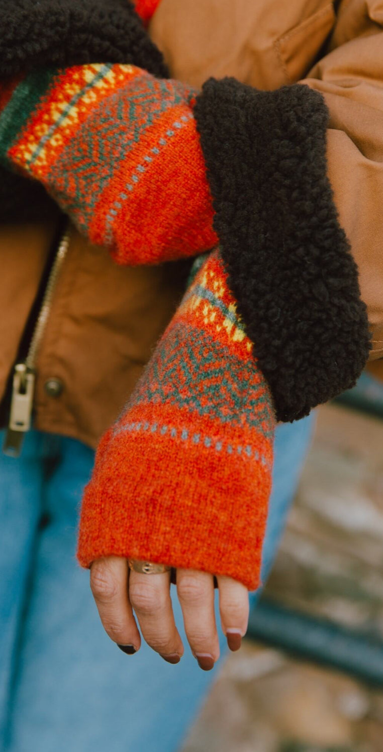 Eribe Stobo Open Mitt In Harissa