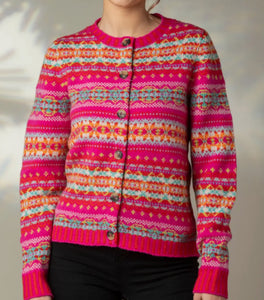 Eribe Kinross Cardigan In Foxglove