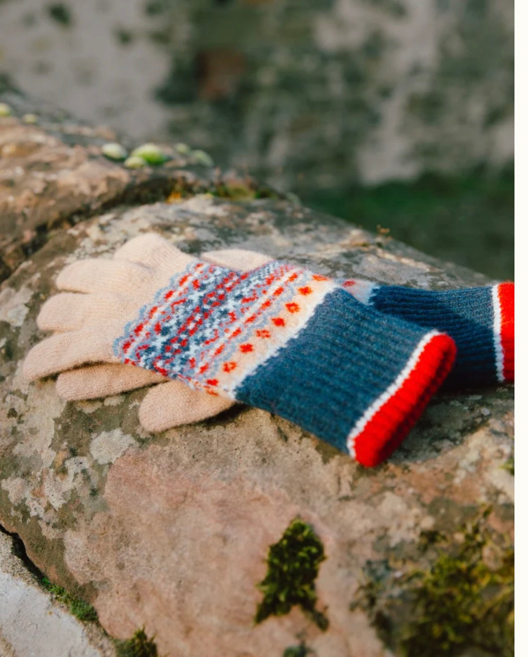 New Eribe Knitwear Alloa Glove In Classic
