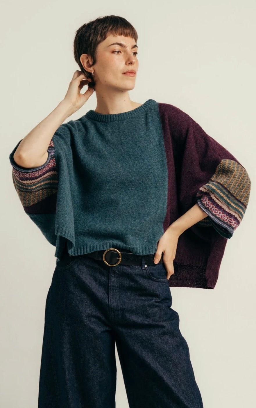 New Eribe Montrose Top In Hunter