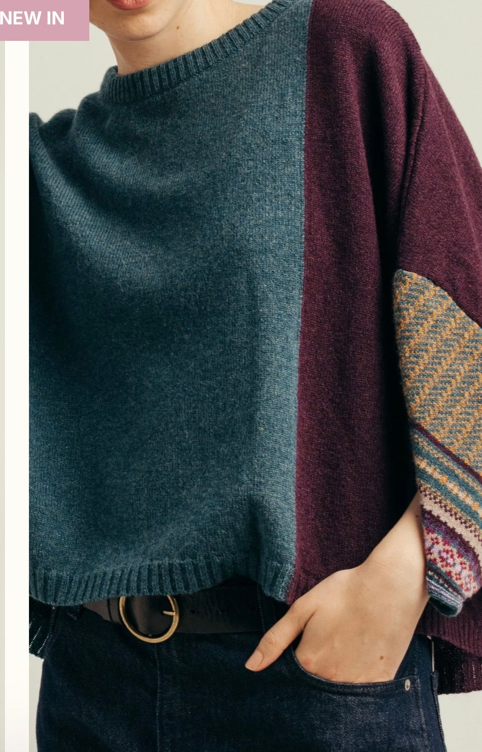New Eribe Montrose Top In Hunter