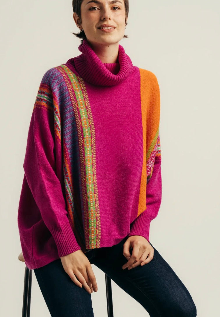 Eribe Montrose Cowl Sweater In Starburst
