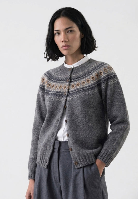 Harley Of Scotland Cardigan in St Kilda