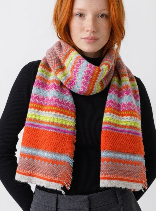 New Eribe Knitwear Alpine Scarf In Amelia