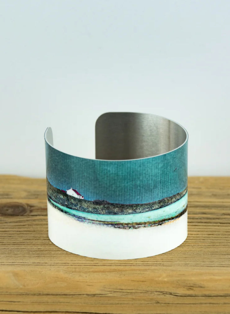 Cath Water ‘Red Croft Barra’ Aluminium Bangle