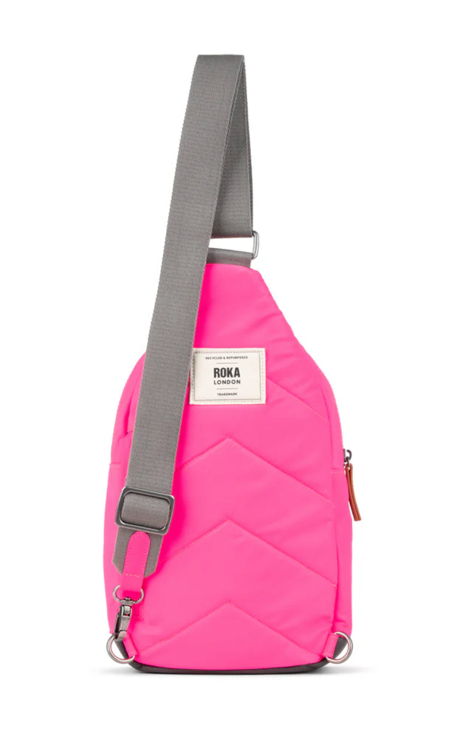 SALE ROKA Willesden B In Neon Pink Recycled Nylon