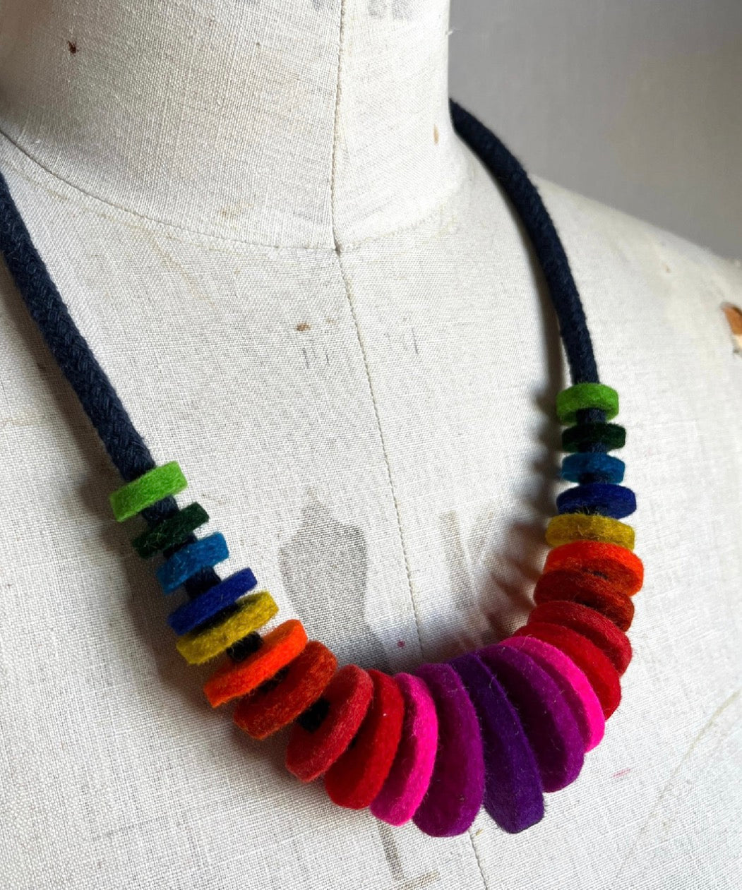 Lynsey Walters Miley Necklace - Rainbow Colour