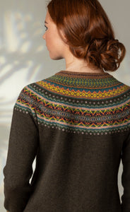 New Eribe Fairisle Alpine Cardigan In Highland