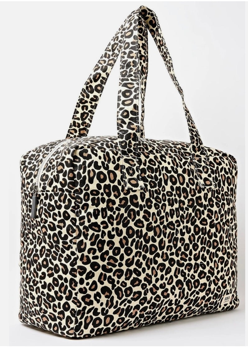 Roka Sloane Shoulder Bag In Savannah Leopard Print