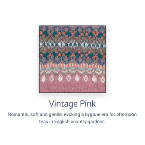 Eribe Alpine Cardigan In Vintage Pink