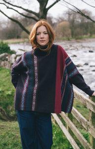 Eribe Montrose Cowl Sweater In Bramble