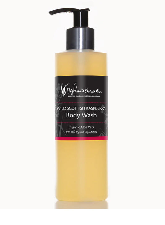 Highland Soap Wild Scottish Raspberry Body Wash