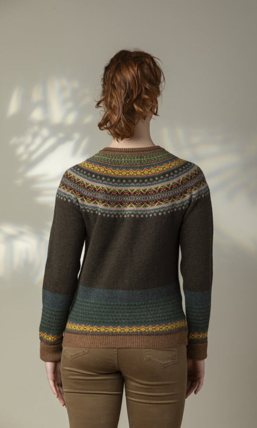 New Eribe Fairisle Alpine Cardigan In Highland