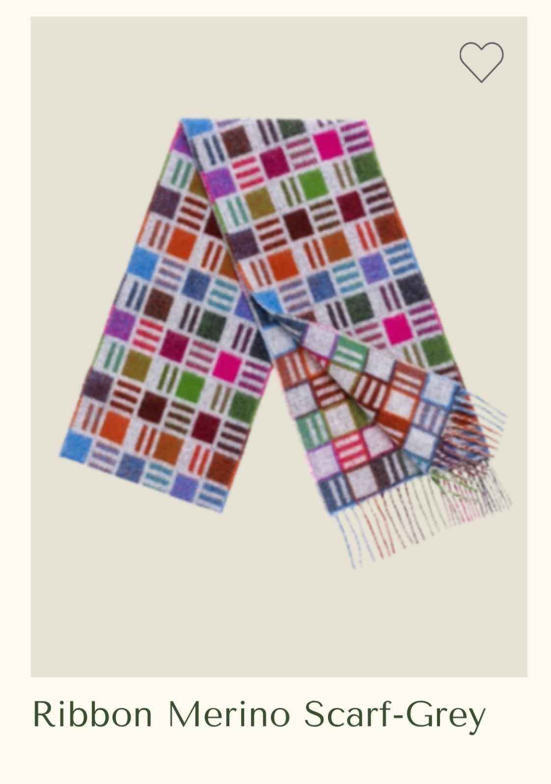 Brontë By Moon Merino Scarf - Grey