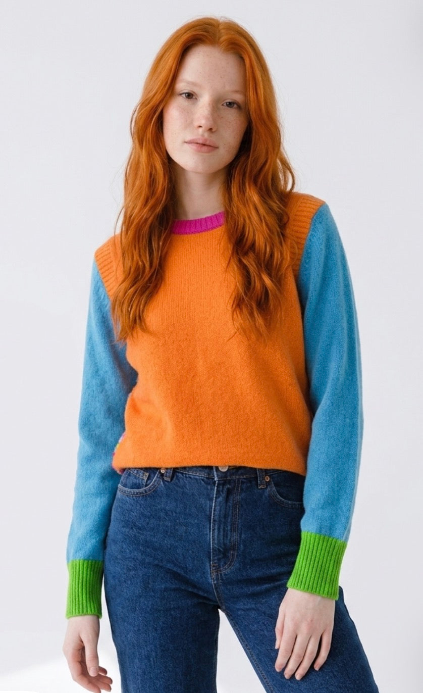 New Eribe Stobo Graffiti Sweater In Crackin