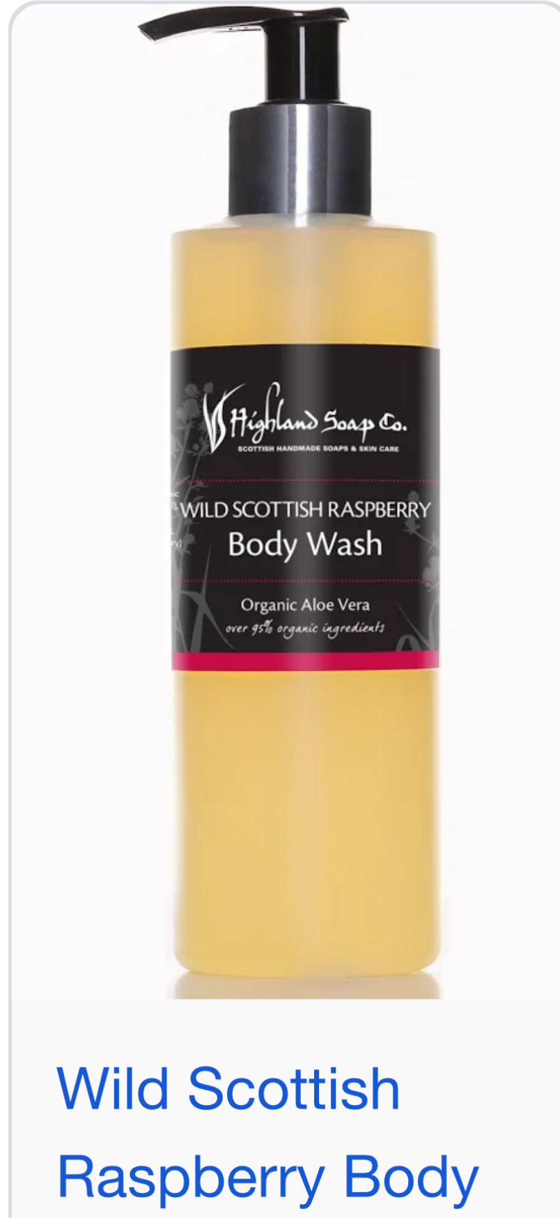 Wild Nettle & Heather Body Wash