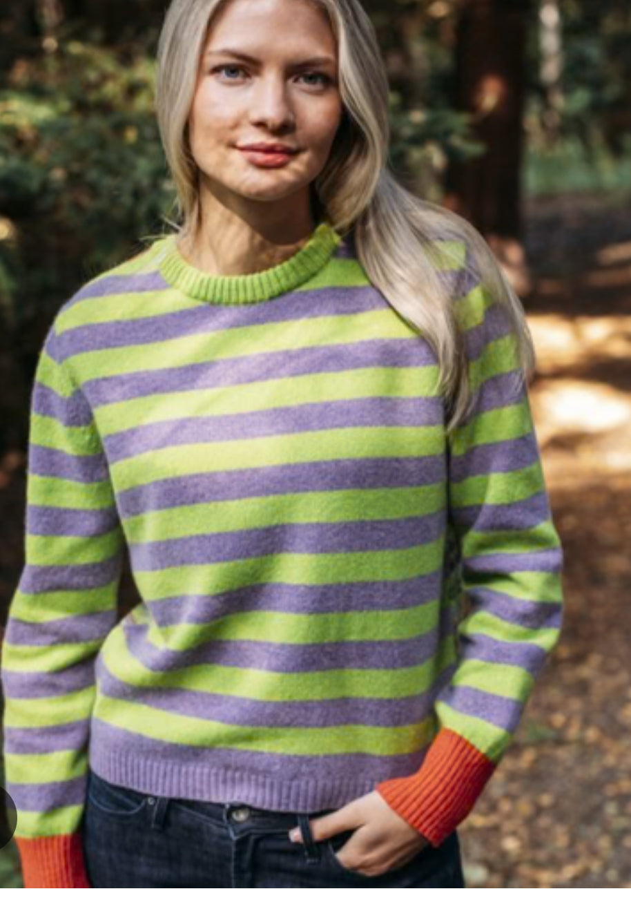 New Eribe Stobo Fairisle Sweater Luscious